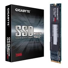 GIGABYTE 256GB SSD M.2 PCIE NVME