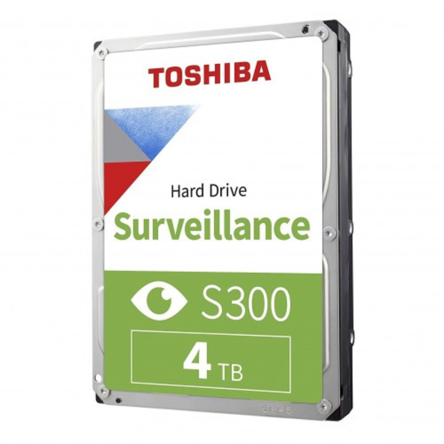 TOSHIBA 4TB 5400RPM S300 SURVELILLANCE (SMART)